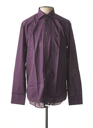 Cămașă cu mâneci lungi violet SEIDEN STICKER bărbat