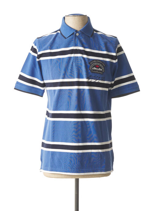 Polo albastru FYNCH-HATTON bărbat