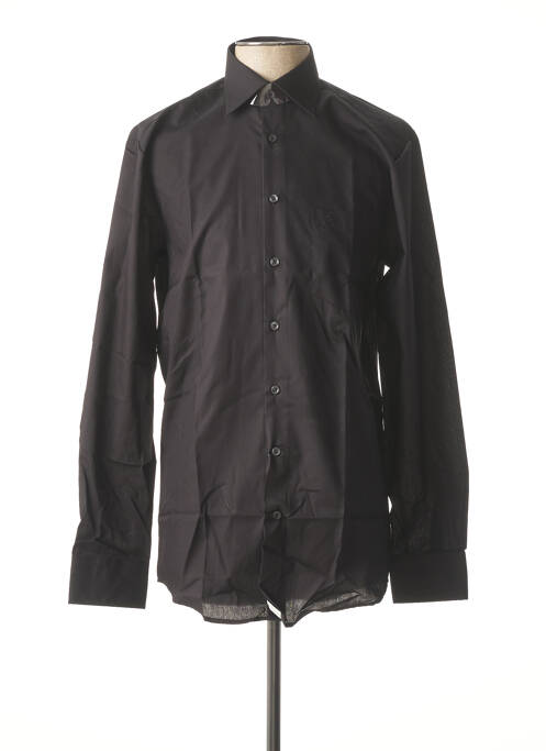 Cămașă cu mâneci lungi negru SEIDEN STICKER bărbat