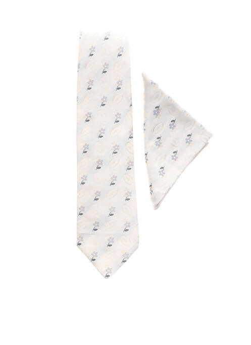 Cravată bej JEAN DE SEY bărbat