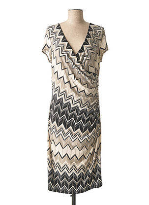 Rochie midi bej JOSEPH RIBKOFF femeie