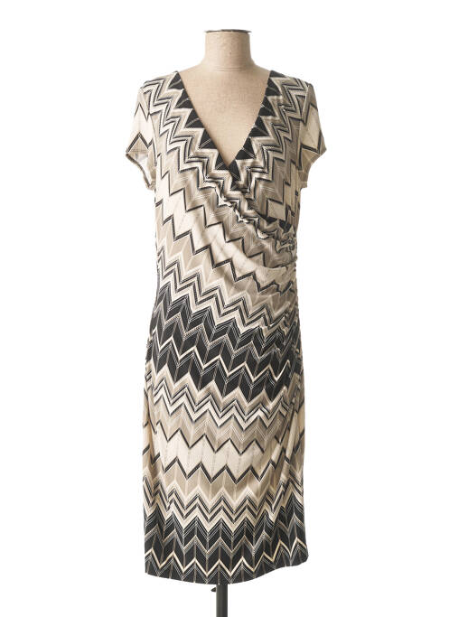 Rochie midi bej JOSEPH RIBKOFF femeie