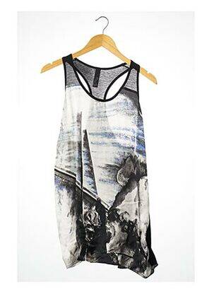 Tunică fără mâneci negru ROQUE femeie