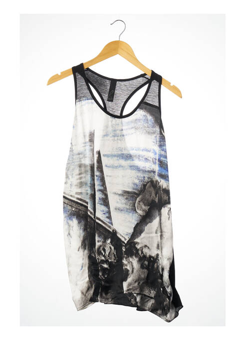 Tunică fără mâneci negru ROQUE femeie