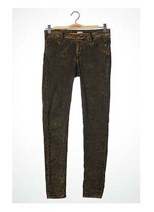 Blugi skinny elasticitate talie joasă negru REIKO femeie
