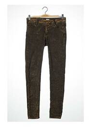 Blugi skinny elasticitate talie joasă negru REIKO femeie