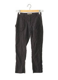 Pantalon 7/8 talie înaltă talie înaltă negru NOA NOA femme