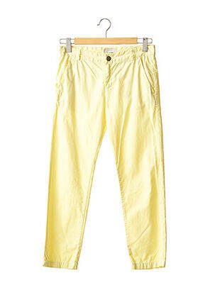 Pantalon 7/8 croială chino mărime normală galben CURRENTE/ELLIOTT femeie