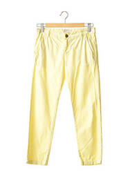 Pantalon 7/8 croială chino mărime normală galben CURRENTE/ELLIOTT femme