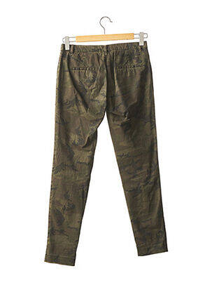 Pantalon 7/8 elasticitate talie joasă verde MASON'S femeie