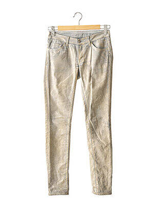 Pantalon slim talie joasă talie joasă gri 7 FOR ALL MANKIND femeie