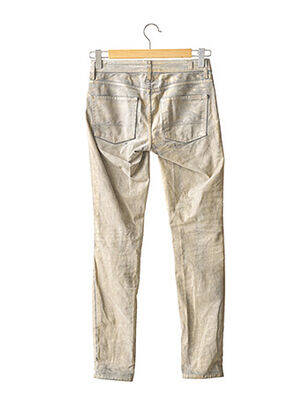 Pantalon slim talie joasă talie joasă gri 7 FOR ALL MANKIND femeie