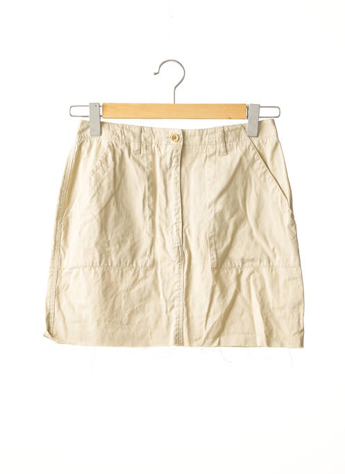 Fustă scurtă bej ANNE MARIE BERETTA femeie