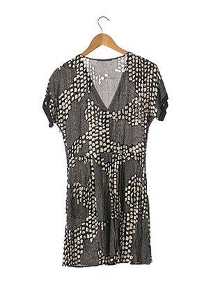 Rochie scurtă mâneci scurte mâneci scurte negru KOOKAI femme