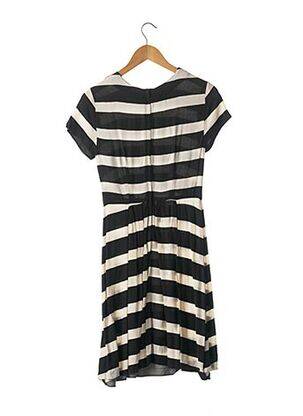Rochie midi mâneci scurte mâneci scurte negru SANS MARQUE femeie