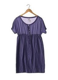 Rochie midi mâneci scurte mâneci scurte violet SUGAR femme