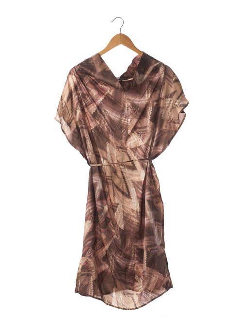 Rochie midi maro CRISTINA EFFE femeie