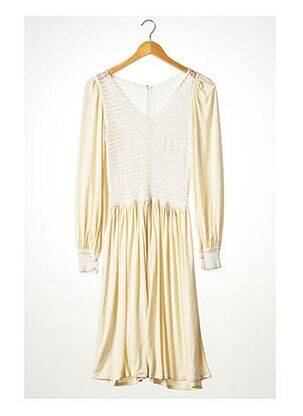 Rochie midi bej LEWIS HENRY femeie