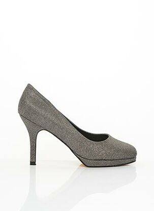 Pantofi cu toc toc de 7 la 9 cm gri MENBUR femeie