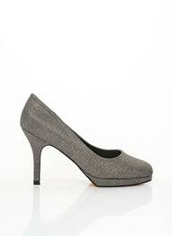 Pantofi cu toc toc de 7 la 9 cm gri MENBUR femme