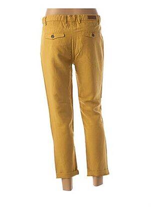 Pantalon buzunare mărime normală galben HOD femeie