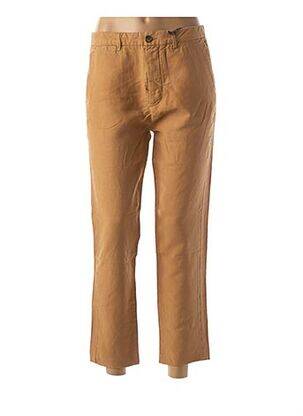 Pantalon 7/8 croială chino mărime normală bej HOD femeie