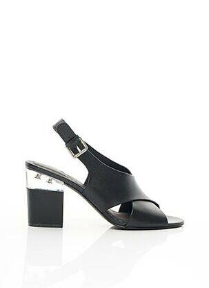 Sandale/Pantofi decupați negru WHAT FOR femeie