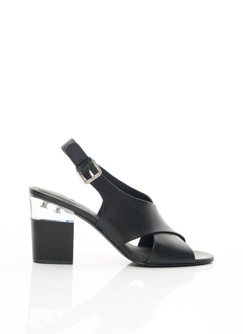 Sandale/Pantofi decupați negru WHAT FOR femeie