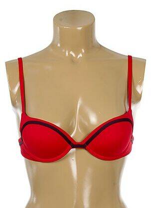 Sutien de costum de baie top sutien modelat top sutien modelat roșu HUIT femeie