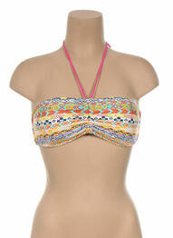 Sutien de costum de baie top sutien modelat top sutien modelat galben KIWI femeie