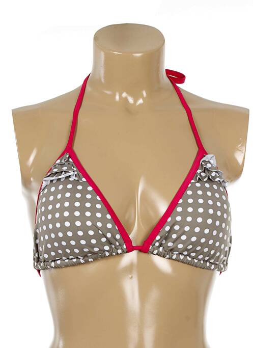 Sutien de costum de baie bej KIWI femeie