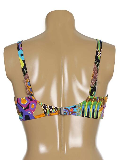 Sutien de costum de baie albastru ANTIGEL femeie