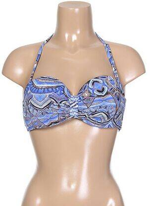 Sutien de costum de baie top sutien modelat top sutien modelat albastru BLUELOBSTER femeie