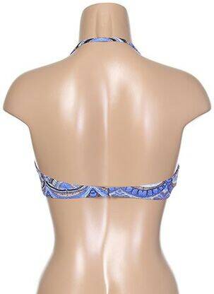 Sutien de costum de baie top sutien modelat top sutien modelat albastru BLUELOBSTER femeie