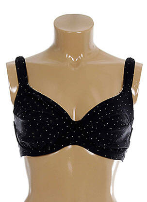 Sutien de costum de baie bretele elastice reglabile negru SEAFOLLY femeie