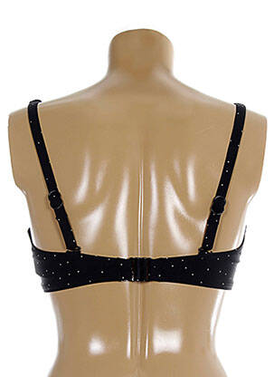 Sutien de costum de baie bretele elastice reglabile negru SEAFOLLY femeie