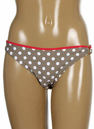 Chiloți de baie maro ANTIGEL femeie