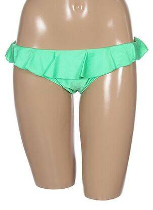 Chiloți de baie țesătură satinată chiloți verde SEAFOLLY femeie