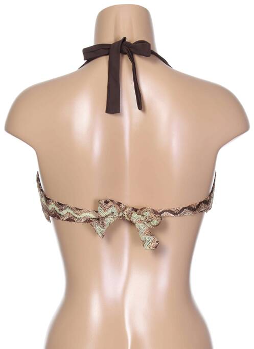 Sutien de costum de baie maro KIWI femeie