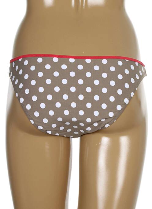 Chiloți de baie maro ANTIGEL femeie