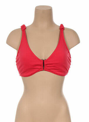 Sutien de costum de baie bretele elastice detașabile roșu SEAFOLLY femme