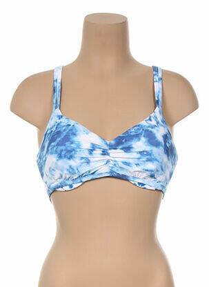Sutien de costum de baie bretele elastice reglabile albastru SEAFOLLY femeie