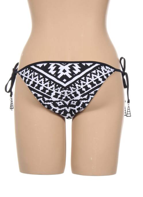 Chiloți de baie închidere cu legături de legat negru SEAFOLLY femme