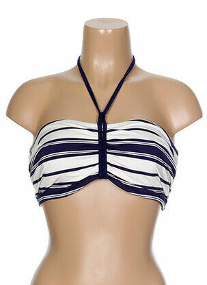 Sutien de costum de baie top bentiță top bentiță albastru FANTASIE femeie