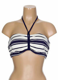 Sutien de costum de baie top bentiță top bentiță albastru FANTASIE femeie