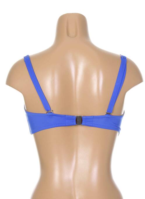 Sutien de costum de baie albastru ANTIGEL femeie