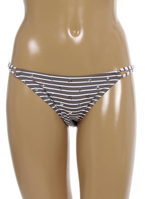 Chiloți de baie gri ANTIGEL femeie