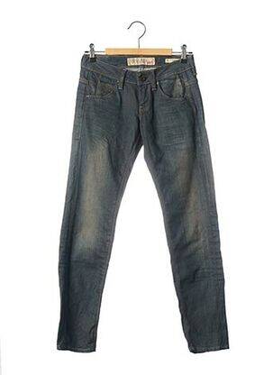 Blugi cu croială slim albastru GUESS femeie