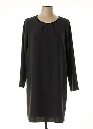 Rochie midi mâneci lungi mâneci lungi negru HARTFORD femeie
