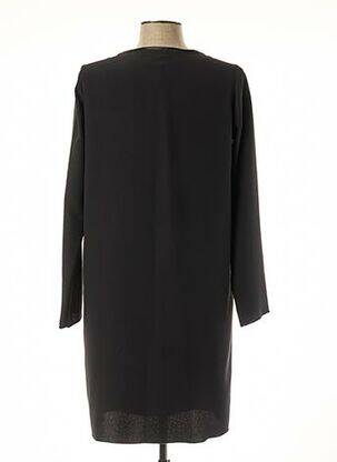 Rochie midi mâneci lungi mâneci lungi negru HARTFORD femeie